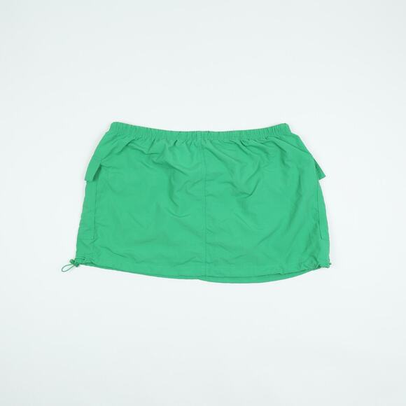 Cotton On Women Cargo Mini Skirt Green Chilli Size XL - Picture 3 of 3